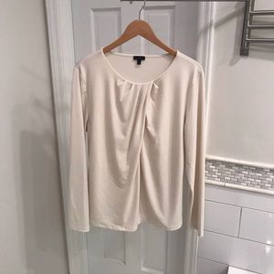 EUC Talbot's Ivory Longsleeve Blouse XL